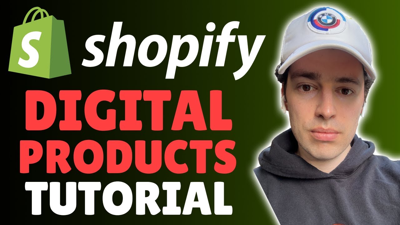 Shopify Digital Products Tutorial - How To Sell Files, PDF, License Keys, Ebooks, & More on Shopify