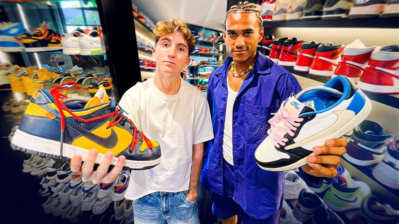 FUTBOLISTA PROFESIONAL ME ENSEÑA SU GRAN COLECCIÓN DE ZAPATILLAS - Jordi Mboula [bycalitos]