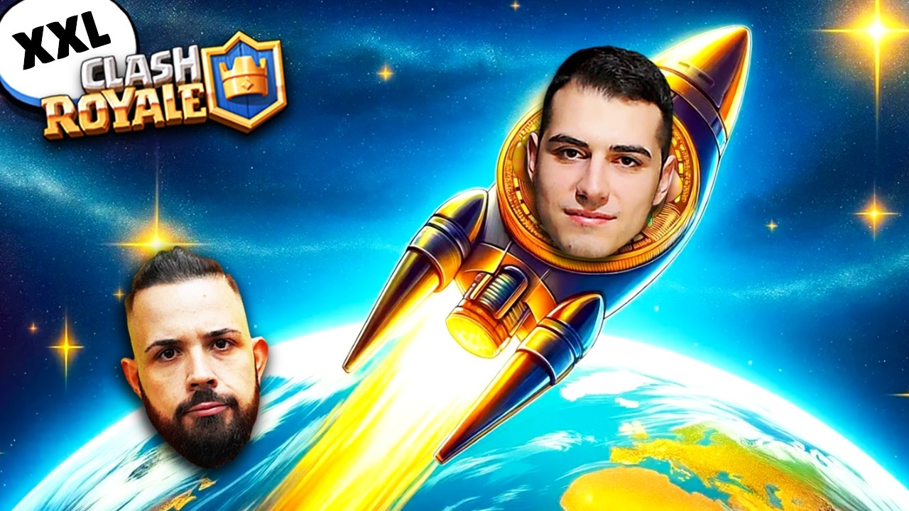 TO THE MOON... CIAO CIAO CICCIOGAMER! 🚀 Clash Royale ITA