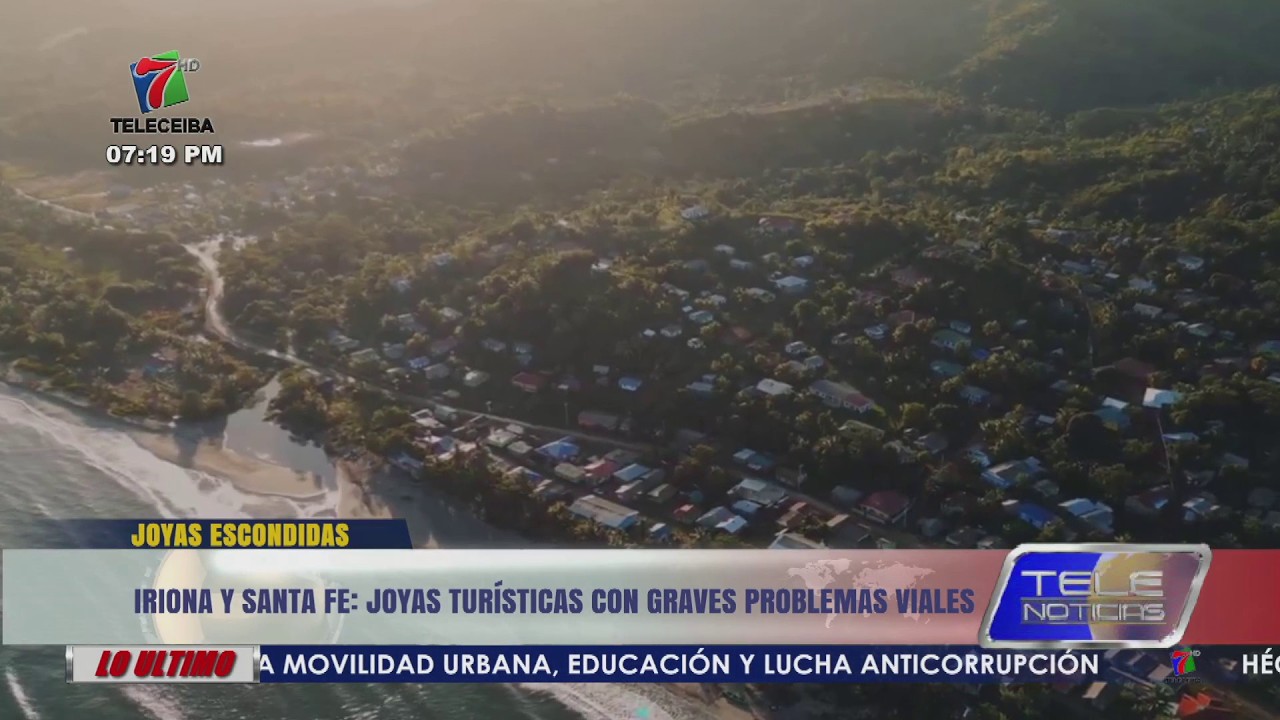 Iriona y Santa Fe: joyas turísticas en Honduras con graves problemas viales