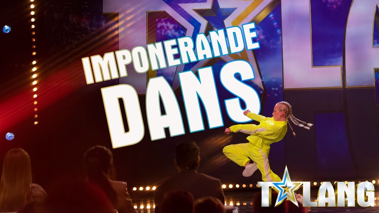 Flora Liv dansar hiphop i Talang 2020