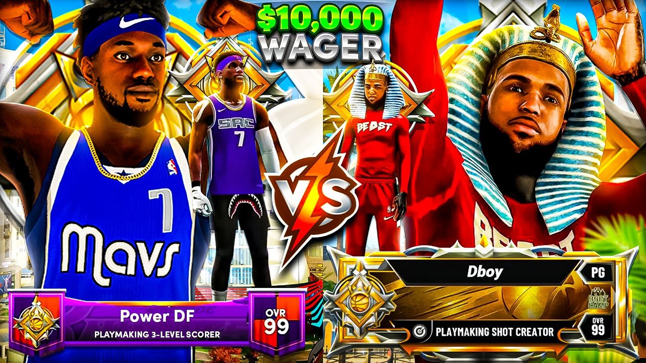 POWER DF vs DBOY for $10,000 on CURRENT GEN & NEXT GEN (WAGER OF THE YEAR) NBA 2K21