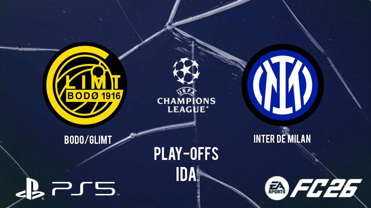 Bodo/Glimt VS Inter De Milan / PLAY-OFFS IDA - Game Soccer 