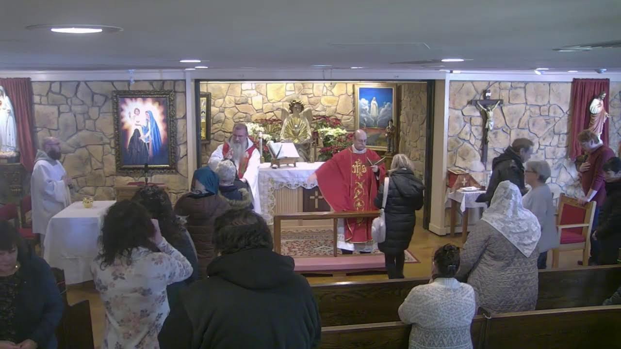 Tuesday February 3, 2026 | The Rosary and Mass from The Blue Army Shrine of Our Lady of Fatima