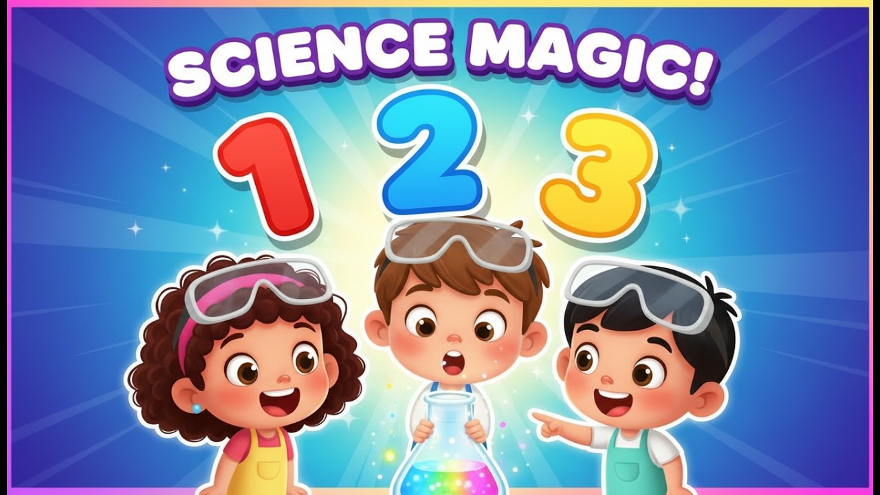Fun Science Song for Kids | Tiny Scientists at Home | Learning & Counting Song