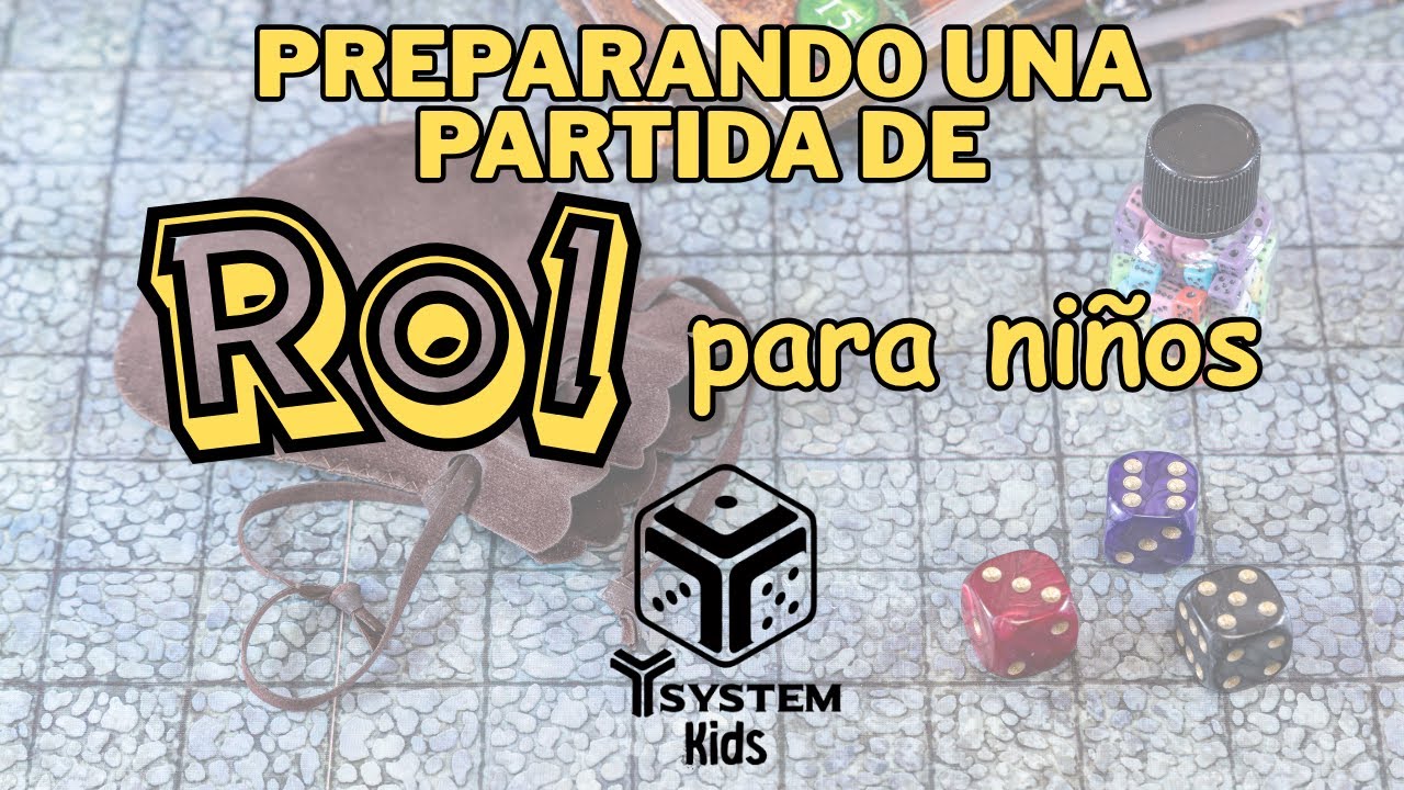 ¡Cómo preparar una partida de rol para niños!