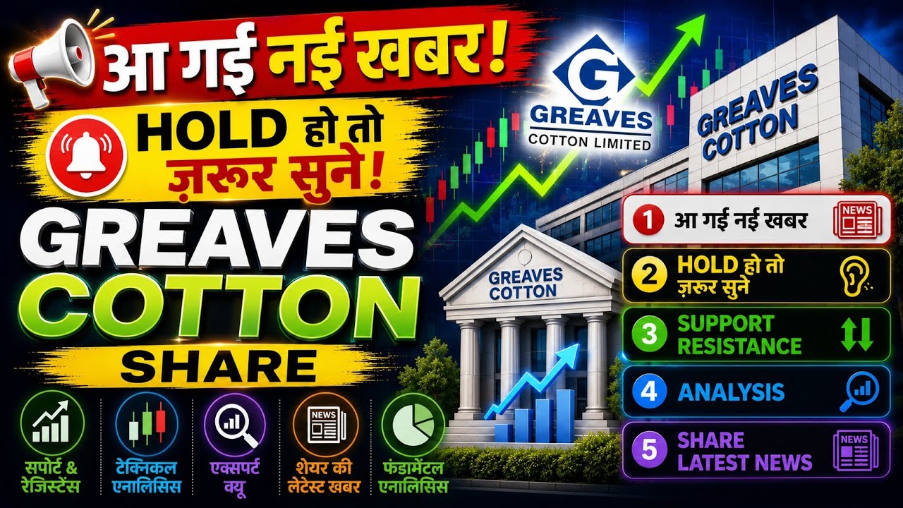 greaves cotton share latest news / greaves cotton share analysis / share news today / share target 🎯