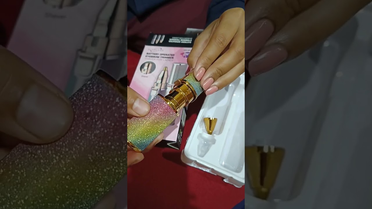 2in1 Eyebrow Trimmer & Shaver for Ladies😱❤️ #shorts#youtubeshorts  #EyebrowTrimmer #ladiesShaver