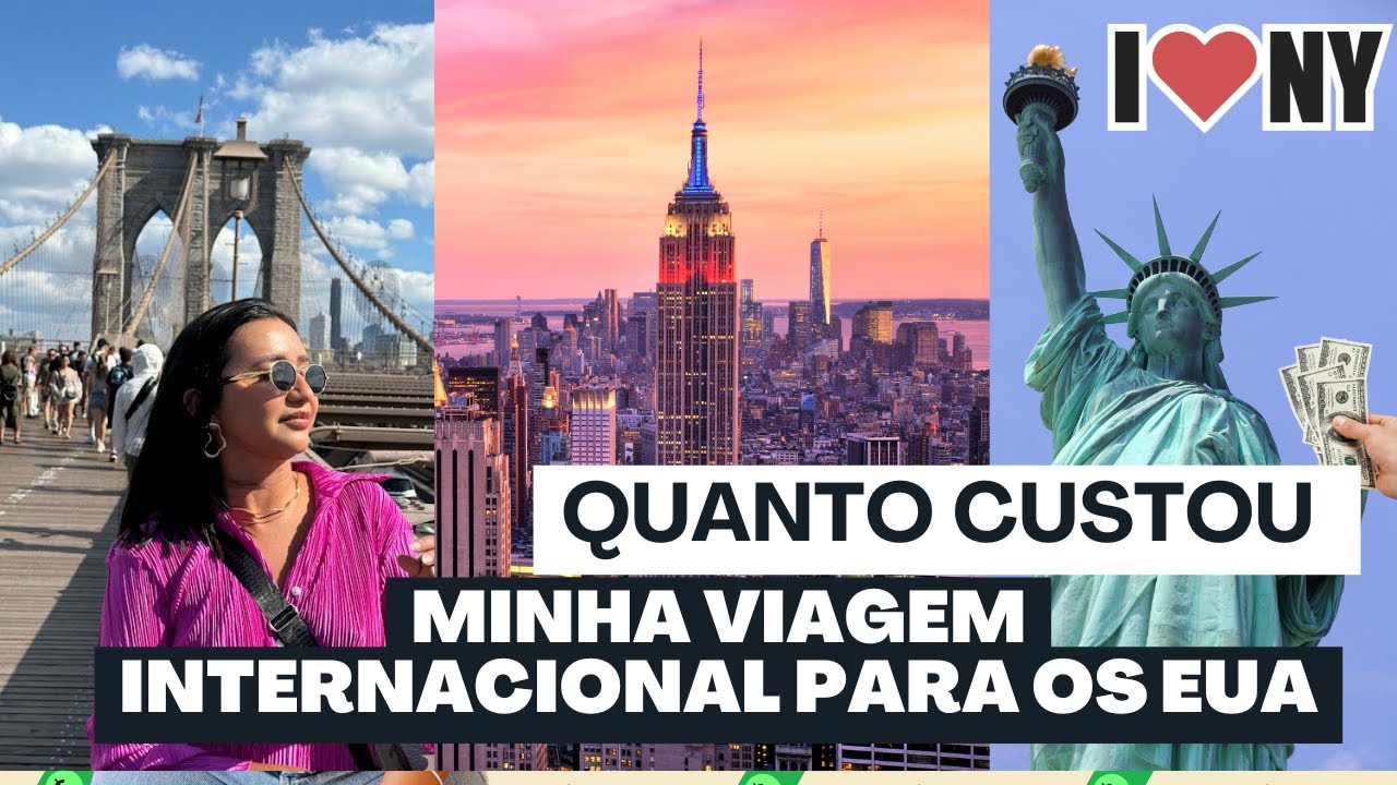 QUANTO CUSTA PARA IR AOS ESTADOS UNIDOS? | TODOS OS VALORES | PASSAGENS | HOSPEDAGENS | PASSEIOS