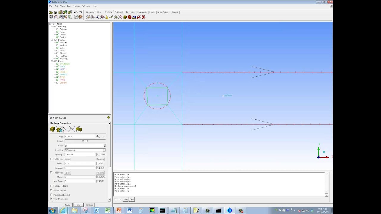 ICEM CFD Tutorial - Simple cylinder external flow