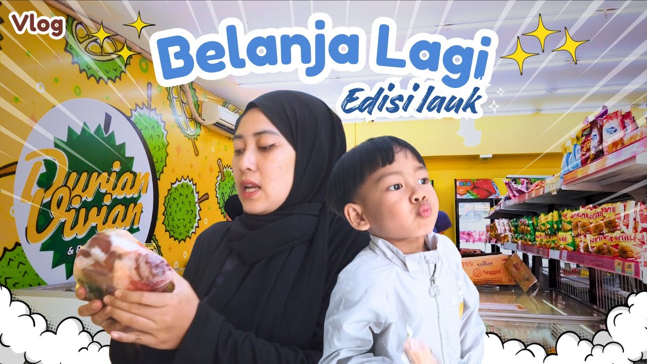 BELANJA STOK LAUK MURAH DI DURIAN VIVIAN BONDES BOGOR✅