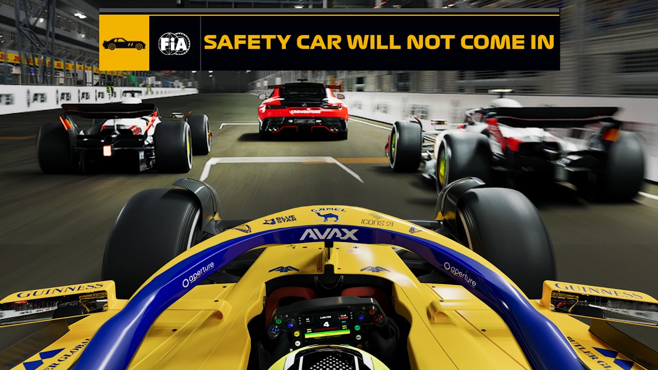 Safety Car STAYS OUT whilst we Race... HUGE Farce in F1 25 My Team