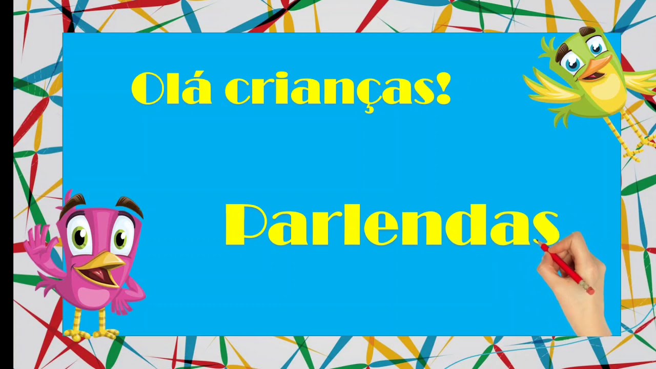 O que s&atilde;o parlendas?
