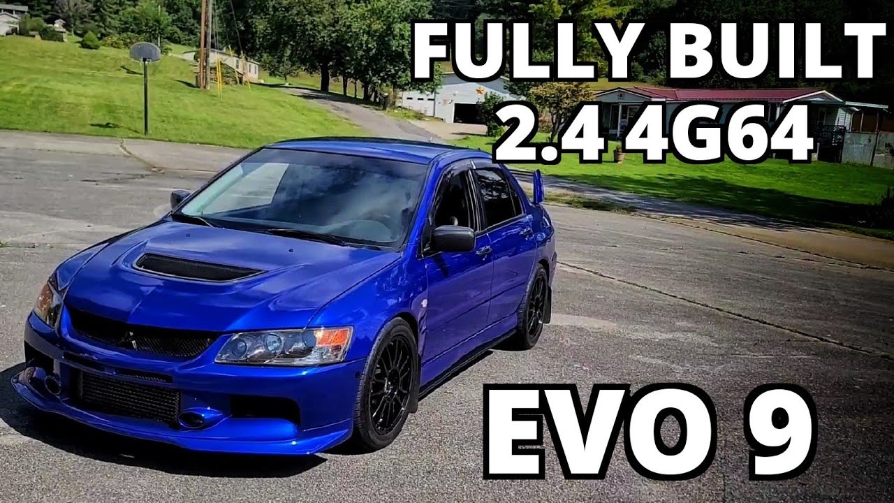 Мой Mitsubishi Evo 9 2006 года выпуска — полностью собранный 2.4 4G64 — обновление канала!