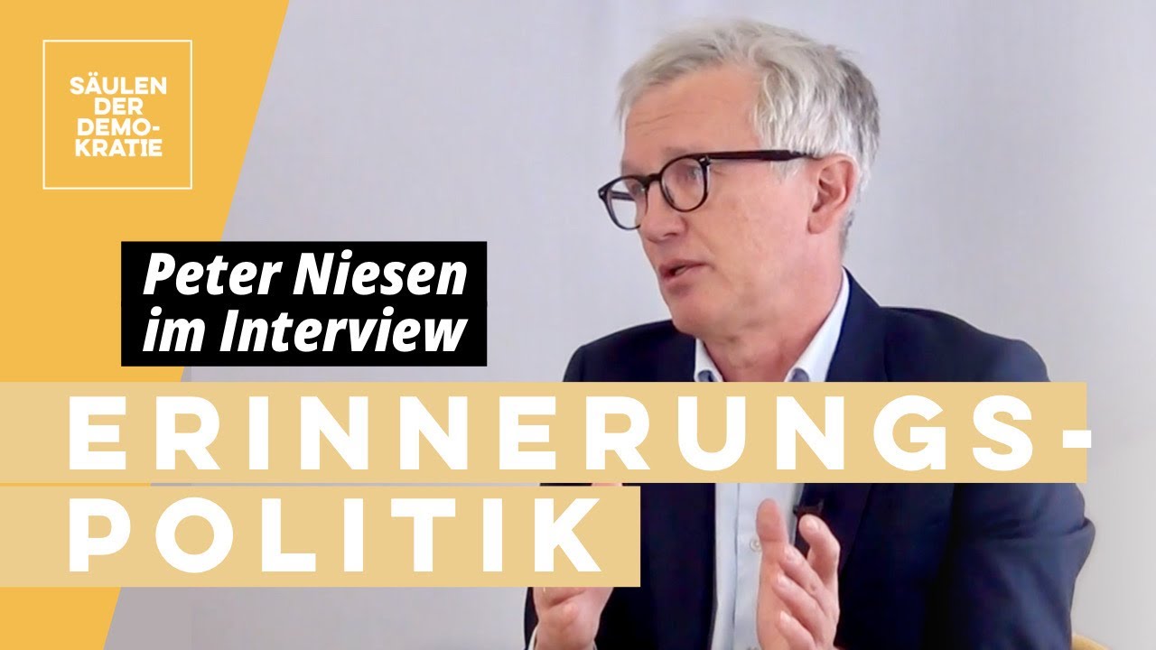 Erinnerungspolitik & Demokratie – Prof. Peter Niesen im Interview | Säulen der Demokratie, Ausgabe 2