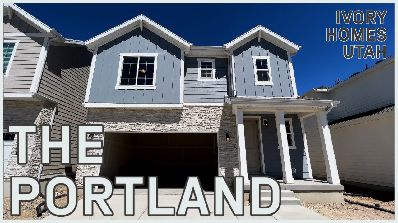 Ivory Homes Utah | The Portland | 4 bed | 3 Bath | Highland, Utah