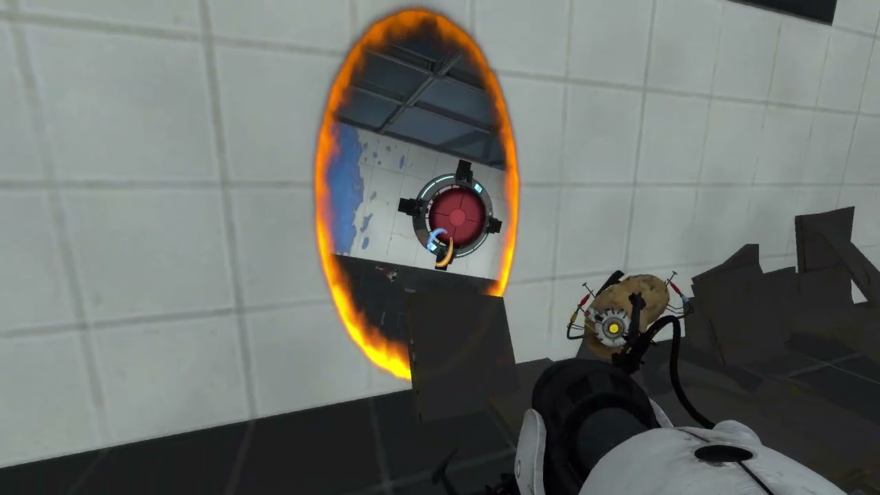 Геймплей Portal 2 — Глава 9: Момент, когда он тебя убивает