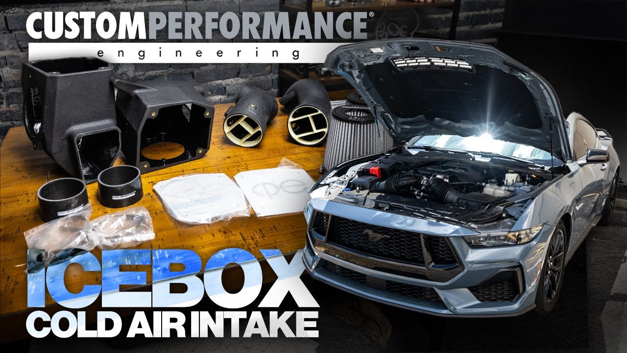 CP-E IceBox Cold Air Intake for 2024+ Mustang GT & Dark Horse