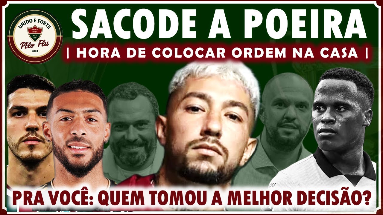 🔥 SACODE A POEIRA | HORA DO FLUMINENSE COLOCAR ORDEM NA CASA
