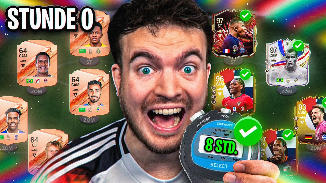 ICH HABE in ___ STUNDEN FC 24 DURCHGESPIELT ✅😱 (Speedrun)