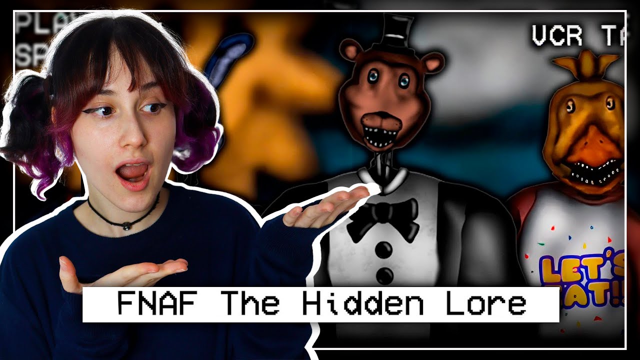 FERU REAGINDO a THE HIDDEN LORE: O ESTRANHO ANALOG HORROR DE FNAF