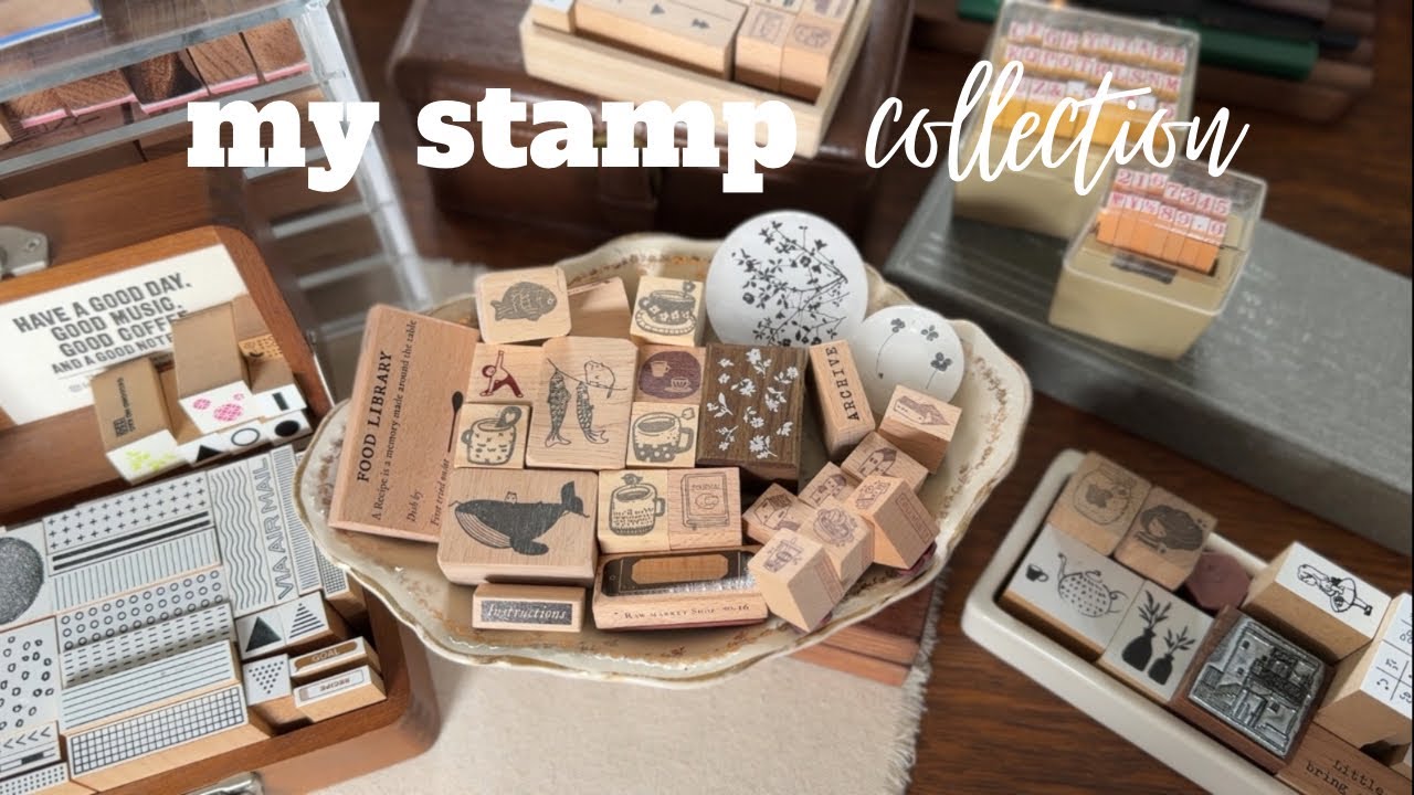 A Tour of My Wooden Stamp Collection | What My Favorite Stamp Designers Are and Where I Get Them