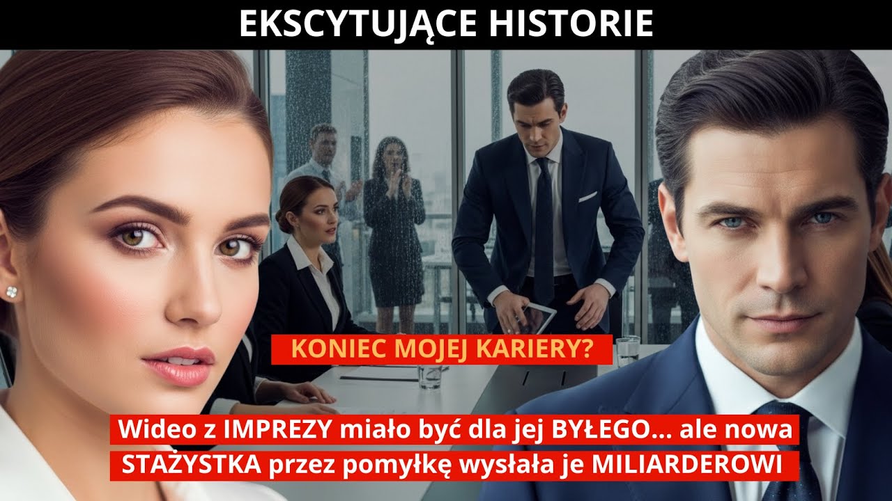 Wideo z IMPREZY miało być dla jej BYŁEGO... ale nowa STAŻYSTKA przez pomyłkę wysłała je MILIARDEROWI