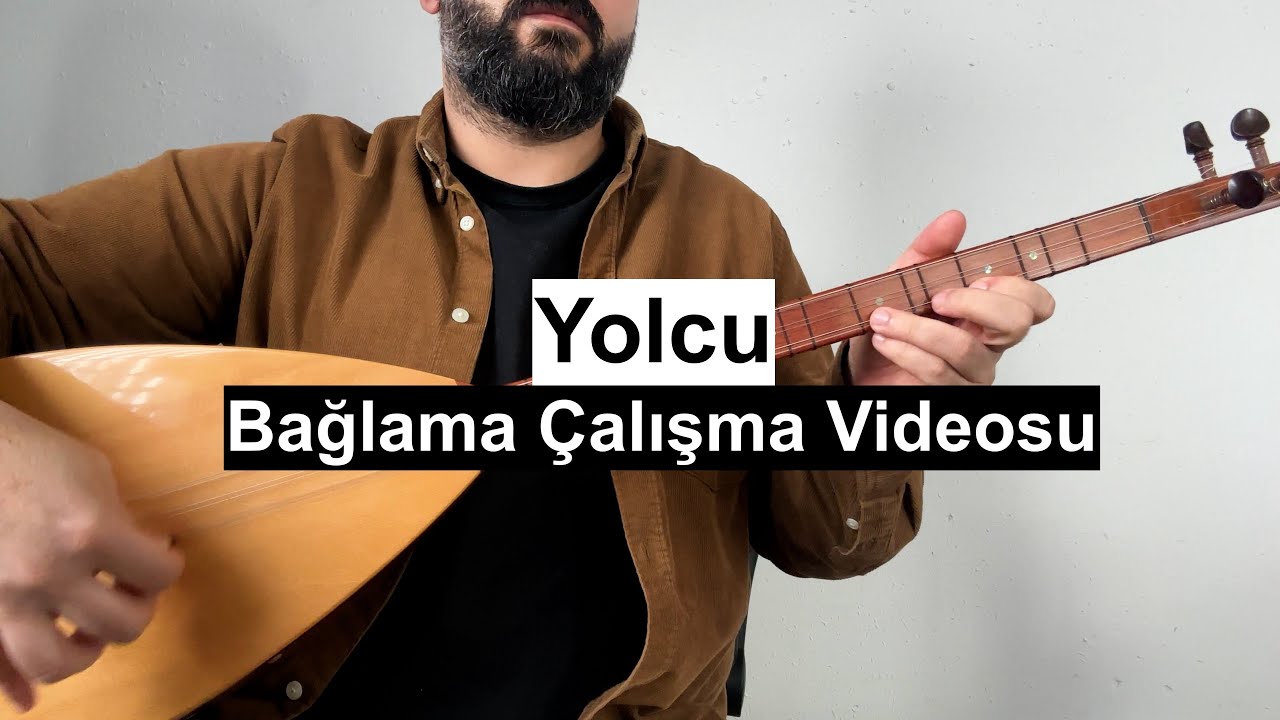 Yolcu | Bağlama Çalışma Videosu | Orta Seviye | Nota | Solfej | DoReMi