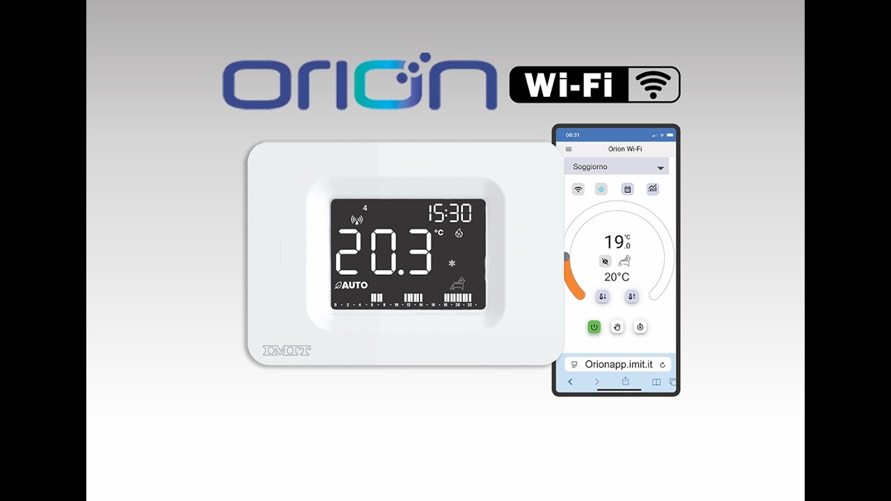 IMIT Cronotermostato Orion Wi Fi Collegare Orion Wi Fi a iPhone Apple