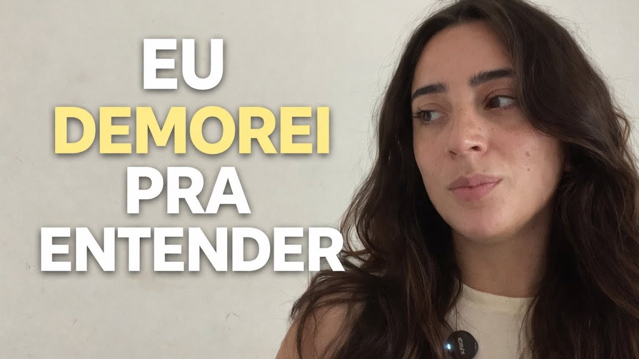 “Percebi isso tarde demais: ninguém liga mesmo”