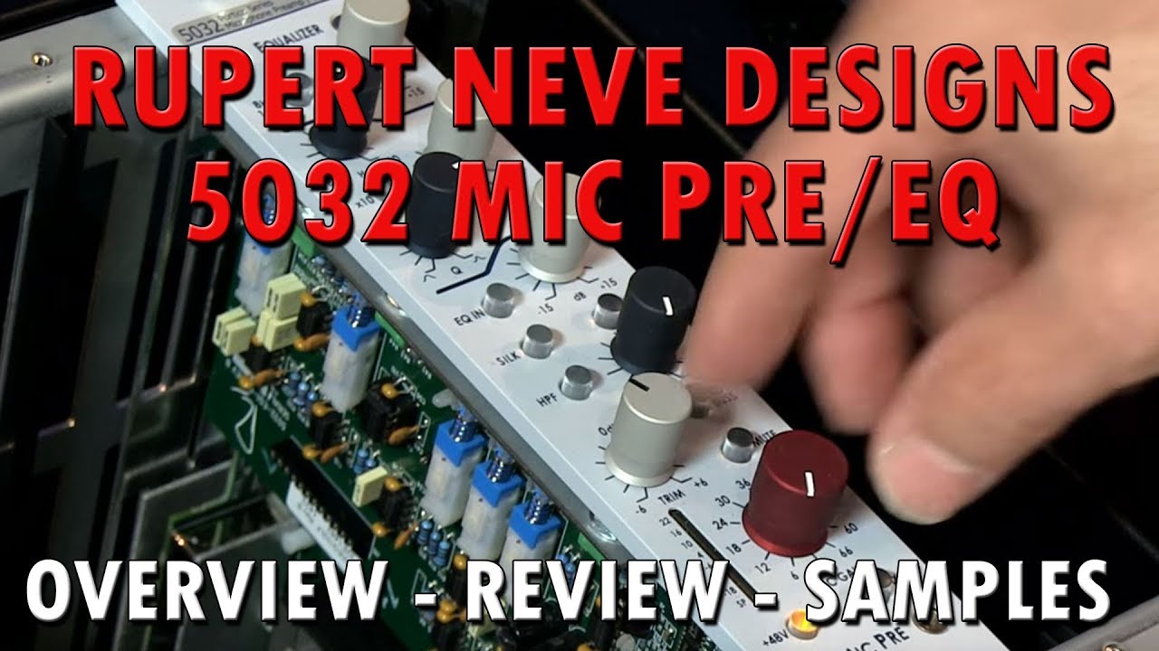 Rupert Neve Designs Portico 5032 Mic pre/EQ Review - Pure Wave Audio