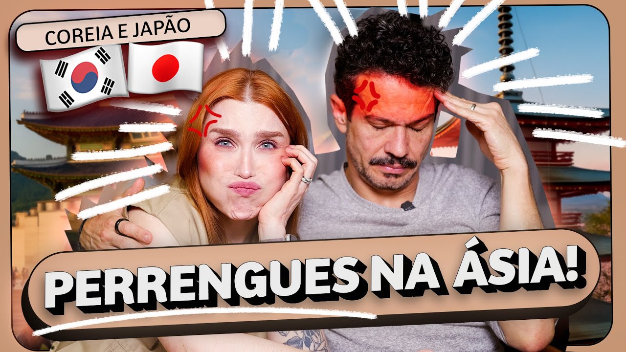 A viagem que não deu tão certo: PERRENGUES da COREIA e JAPÃO | Lu Ferreira