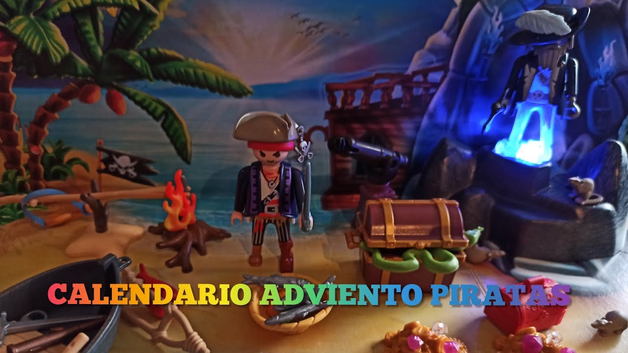 CALENDARIO DE #ADVIENTO!! El MEJOR PIRATA #LUMINOSO 🎅🎅🤶🤶🤶