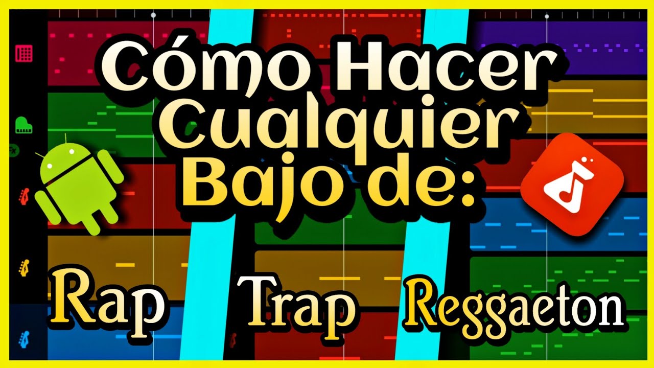 CÓMO HACER BAJOS de TRAP, REGGAETON, RAP | En Menos de 5 Minutos | BANDLAB App Tutorial