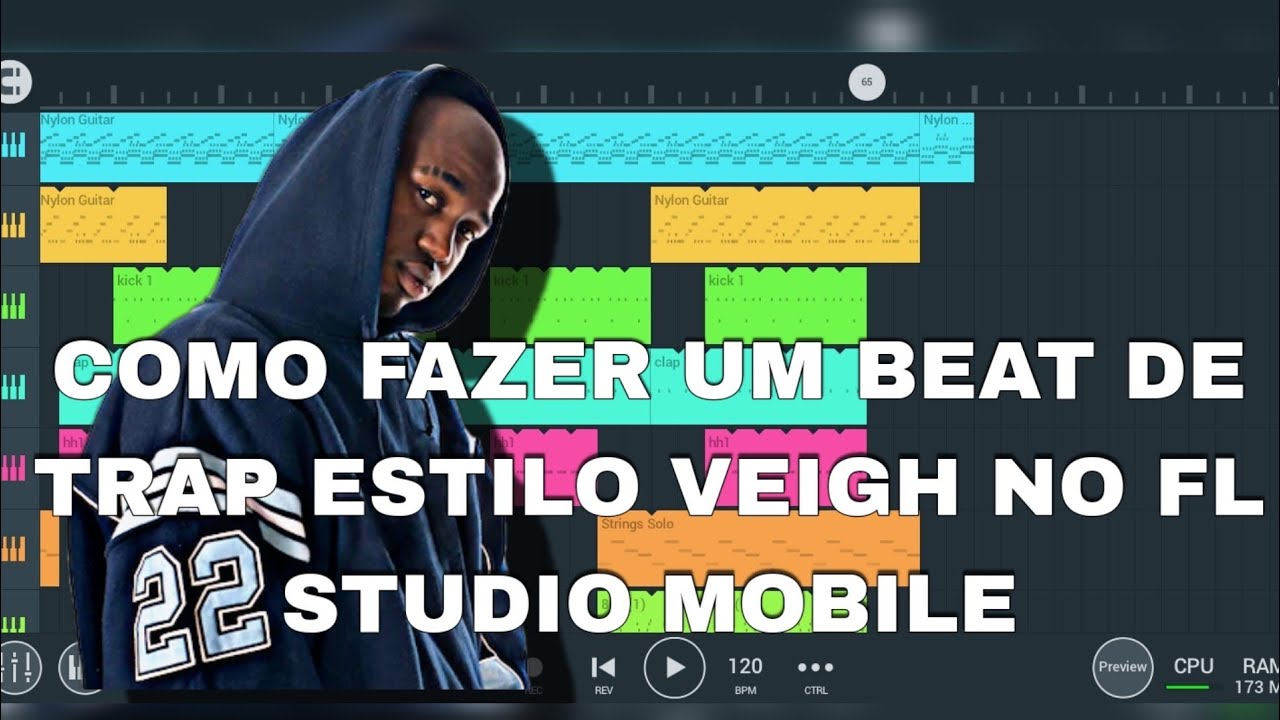 Como fazer um beat de Trap estilo Veigh no FL Studio mobile