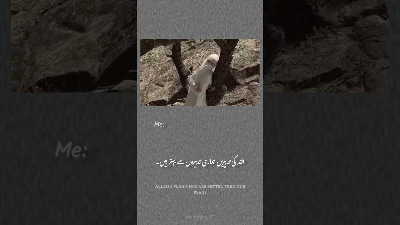 Indeed Allah is the best planner 🤍✨