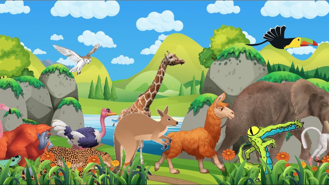 Animal Sounds Song 🎶 Fun Animals Sounds in the Wild 🐾 Best Kids Song for Toddlers & Preschoolers