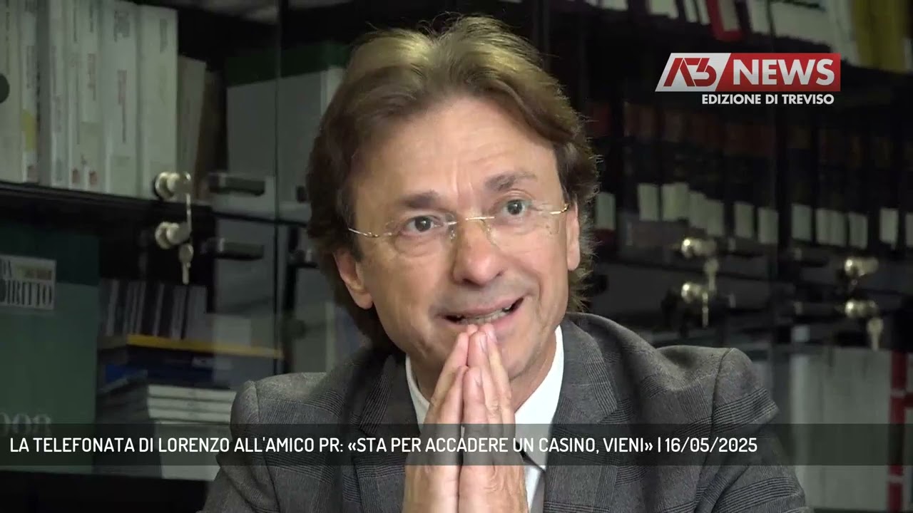 LA TELEFONATA DI LORENZO ALL'AMICO PR: «STA PER ACCADERE UN CASINO, VIENI» | 16/05/2025
