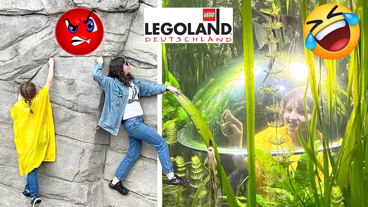 J'IMITE MA SOEUR ATHÉNA À LEGOLAND CHALLENGE ! Parc d'attractions Allemagne