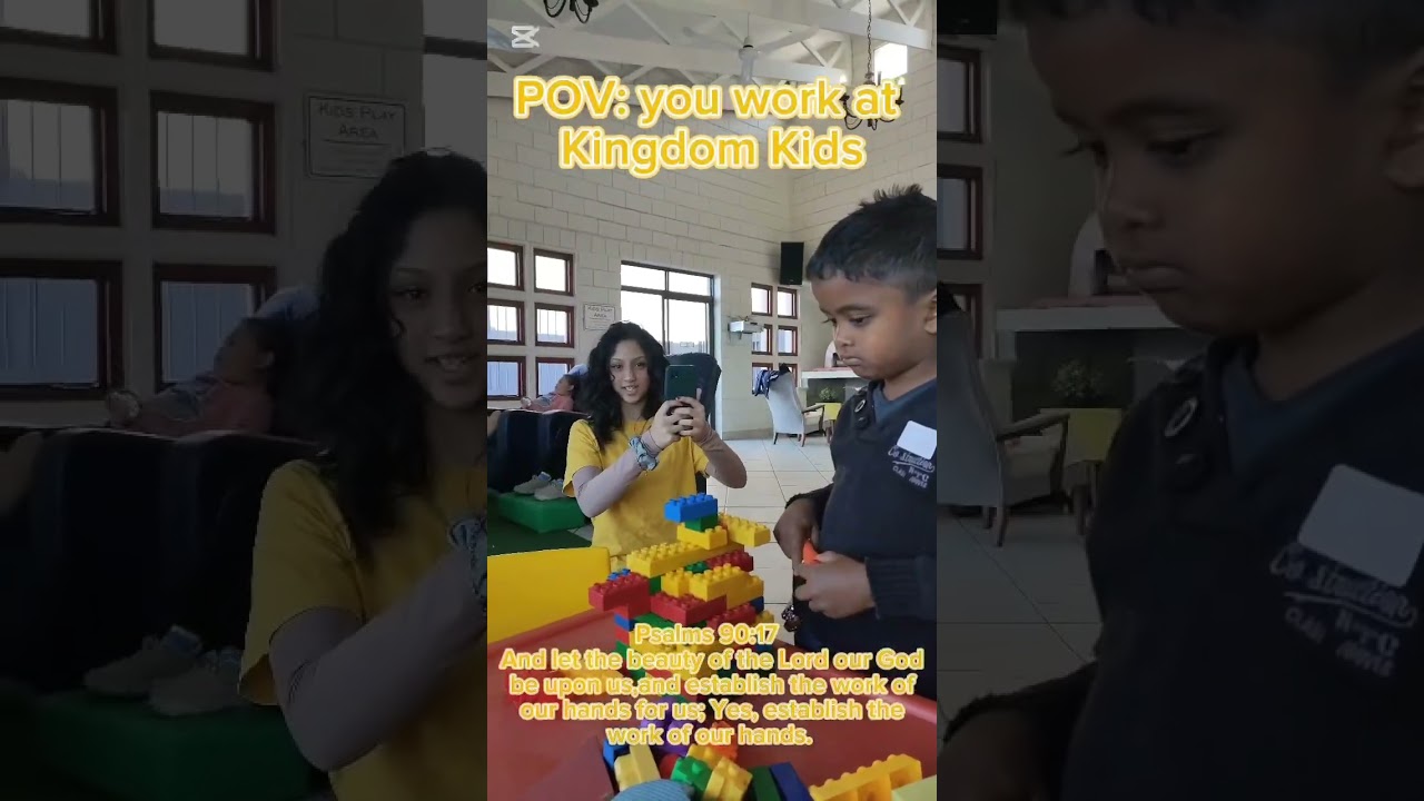 POV: you work at Kingdom Kids☀️#sundayfunday #KingdomKids #kidstiktok #wordoffaithsa