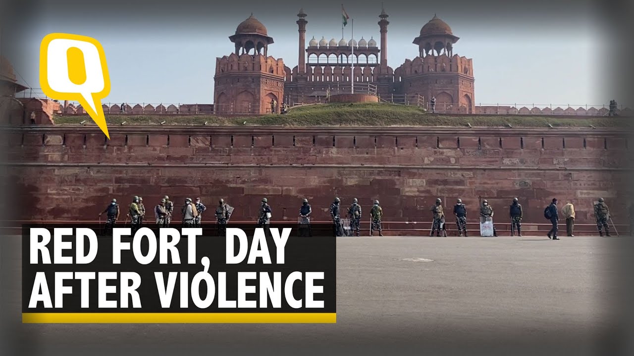 Tractor Rally Violence | Vandalised, Security Beefed: How Red Fort Looks, Day After Kisan-Cops Clash