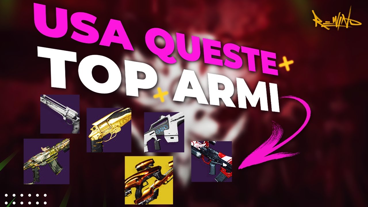 Le Armi Che Stanno Spaccando in Crogiolo in Questo Momento | Destiny 2 (ita)