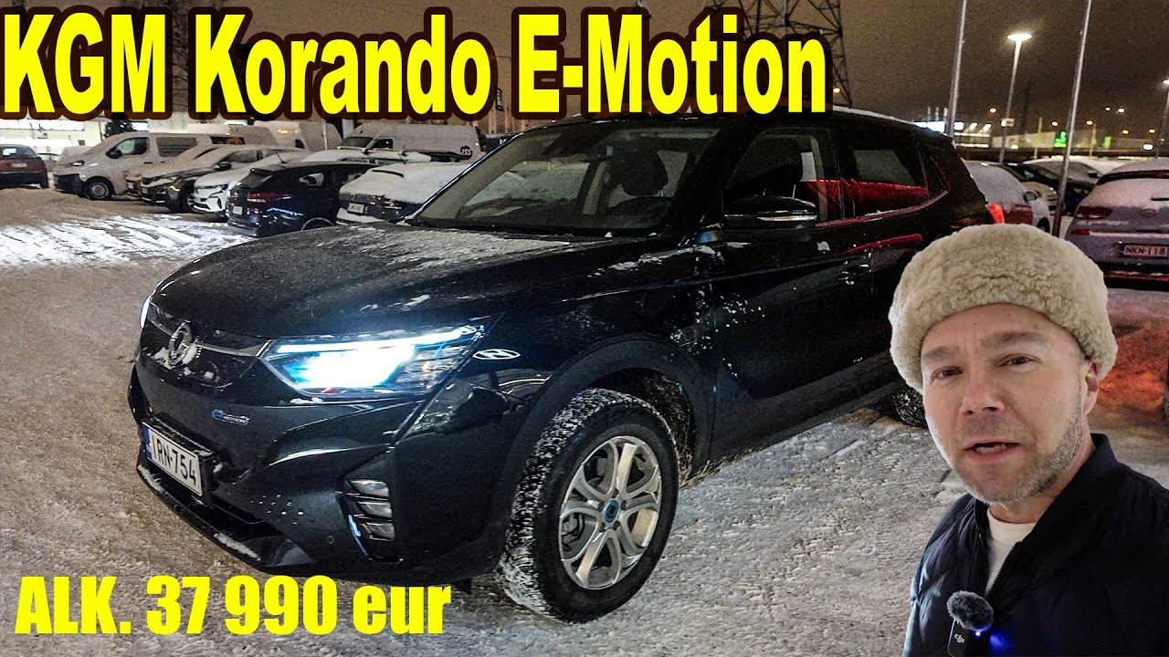 KGM Korando E-Motion - mikä hemmetti tämä on?