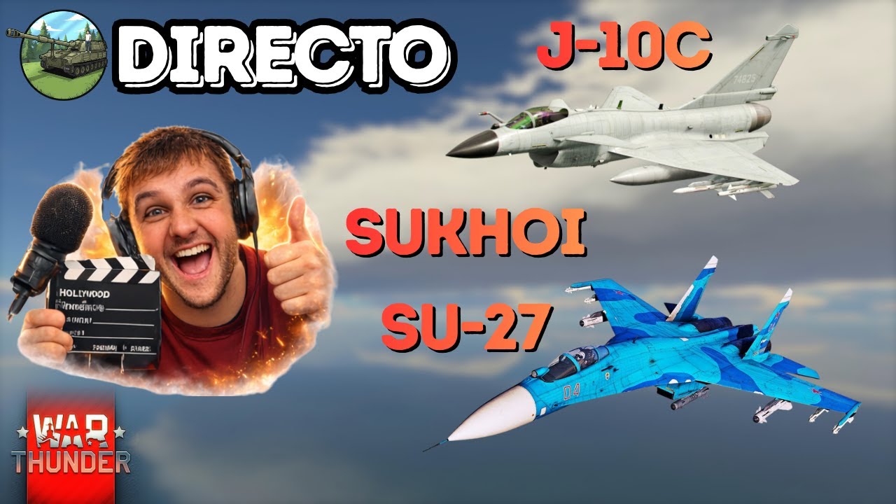 DIRECTO|RUSIA/CHINA Realistas Aéreas War Thunder