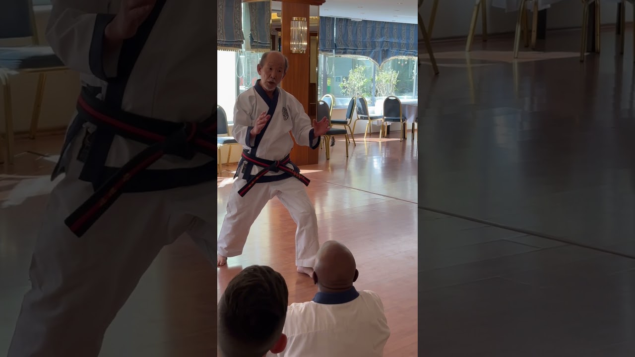 Our instructors receive in person guidance from HC Hwang Sa Bom Nim, the son of Hwang Kee. #sidekick