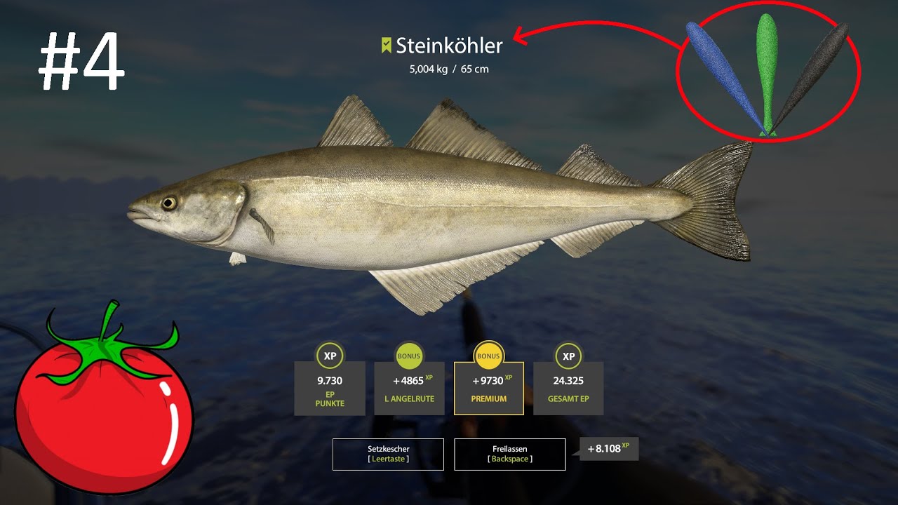750 Silber/h | Auf 41 Meter mit Schaumgummiefischen | Russian Fishing 4 #4
