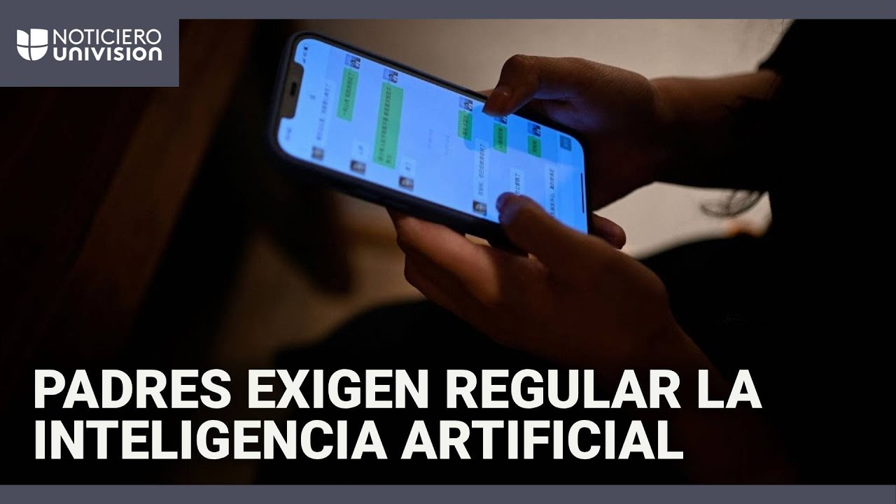 Padres acusan a la inteligencia artificial de la muerte de sus hijos y exigen m&aacute;s regulaciones