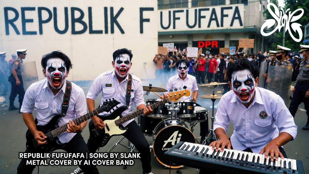 REPUBLIK FUFUFAFA - SLANK | METAL VERSION 