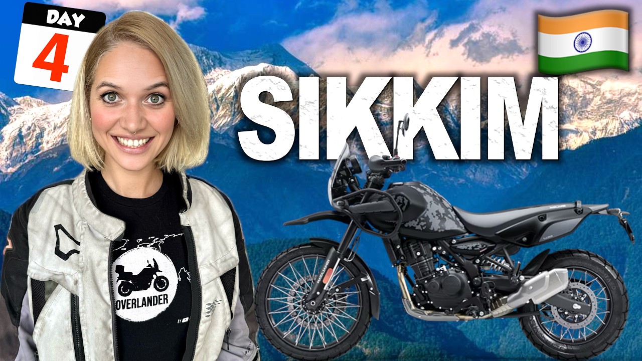 4🇮🇳 Из Дарджилинга в Сикким на наших новых катерах Himalayan 450 😍